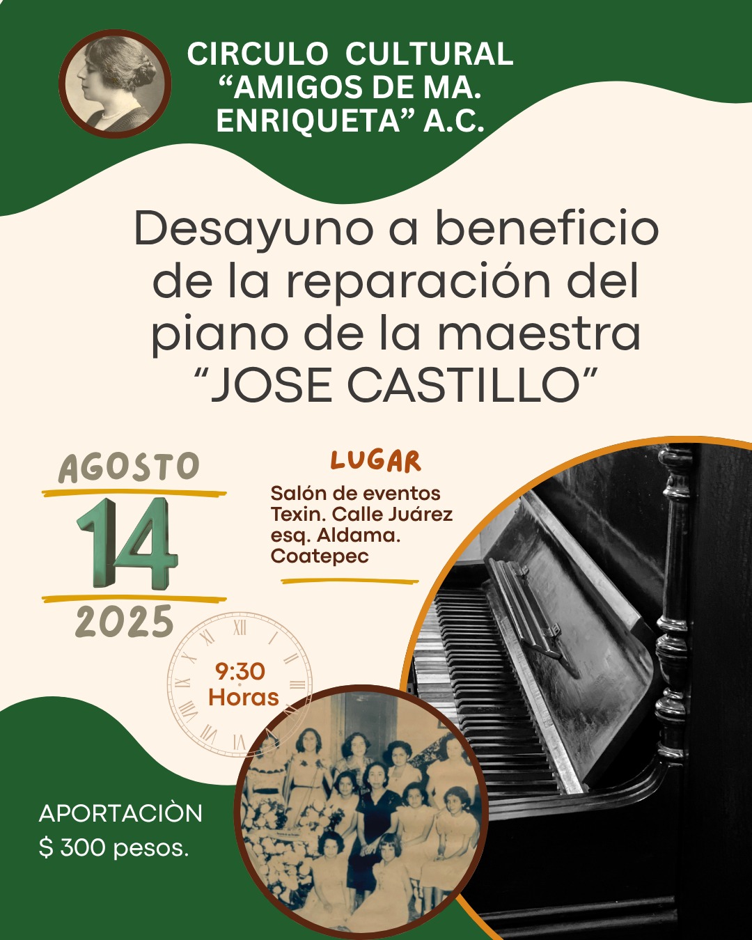 Desayuno Anual de la Casa Museo María Enriqueta 2025
